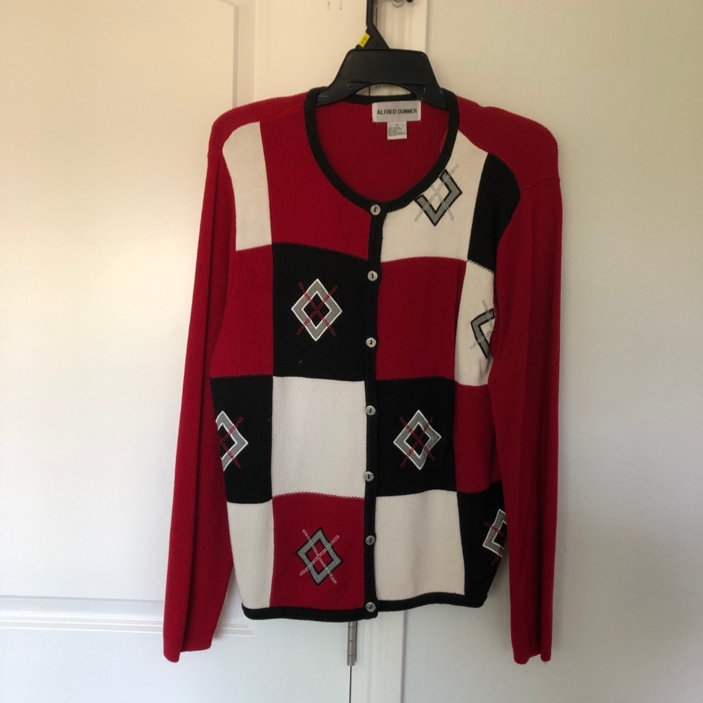 Red sweater